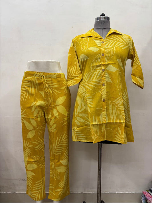 Cotton coord set