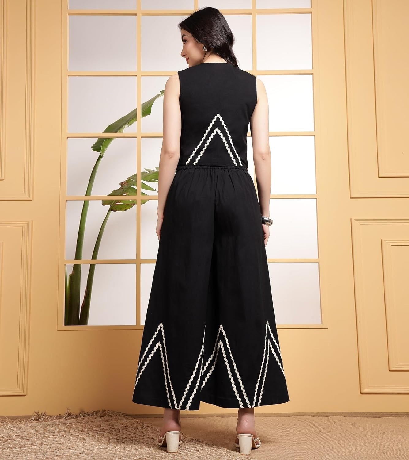 Lace work Premium Cotton Coord Set