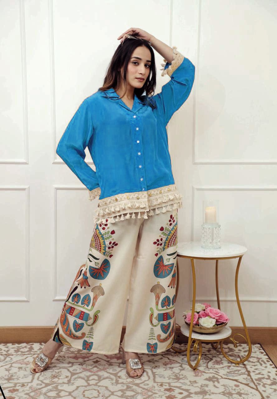 Premium Printed Cotton Coord Set