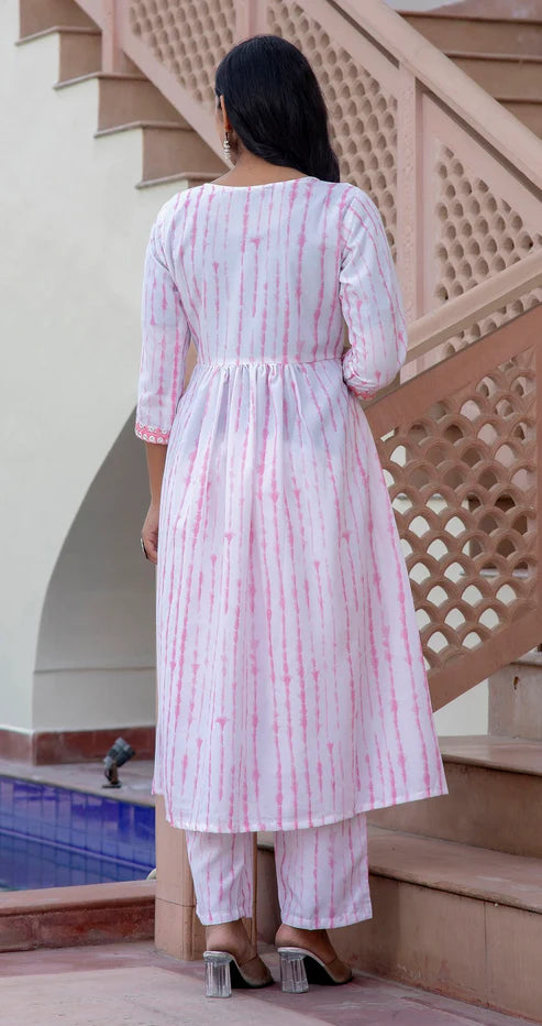 Siburi Printed Kurta and Pant Set with Dupatta
