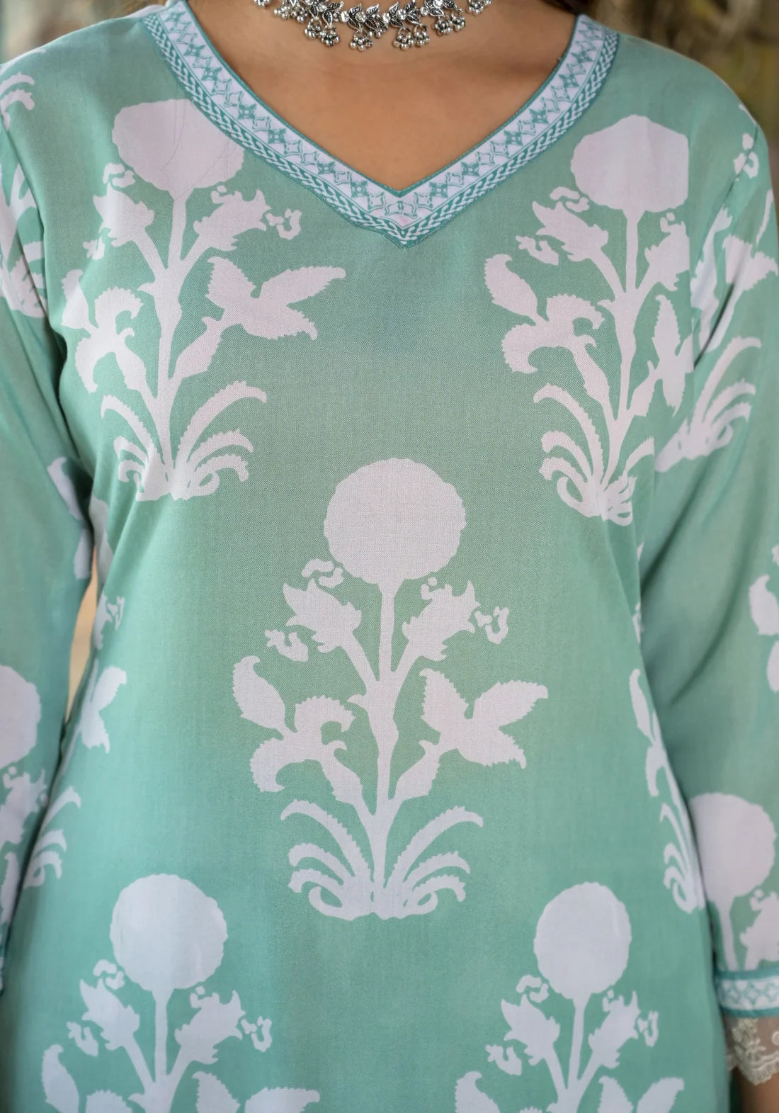 Embroidery Straight Kurta and Pant set with Dupatta
