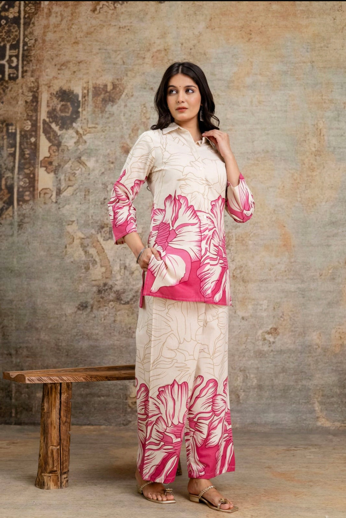 Premium Cotton Floral Printed Coord set