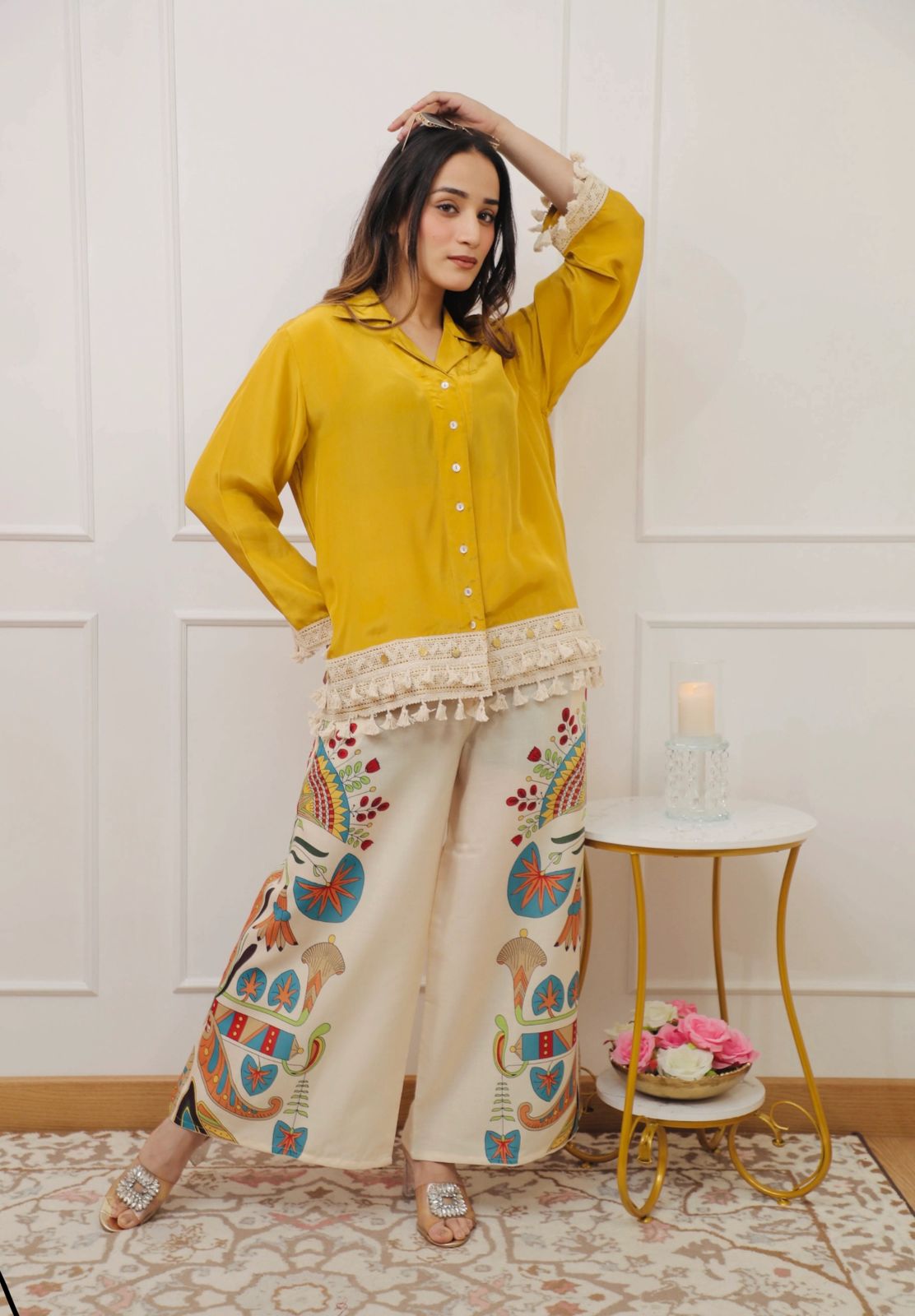 Premium Printed Cotton Coord Set