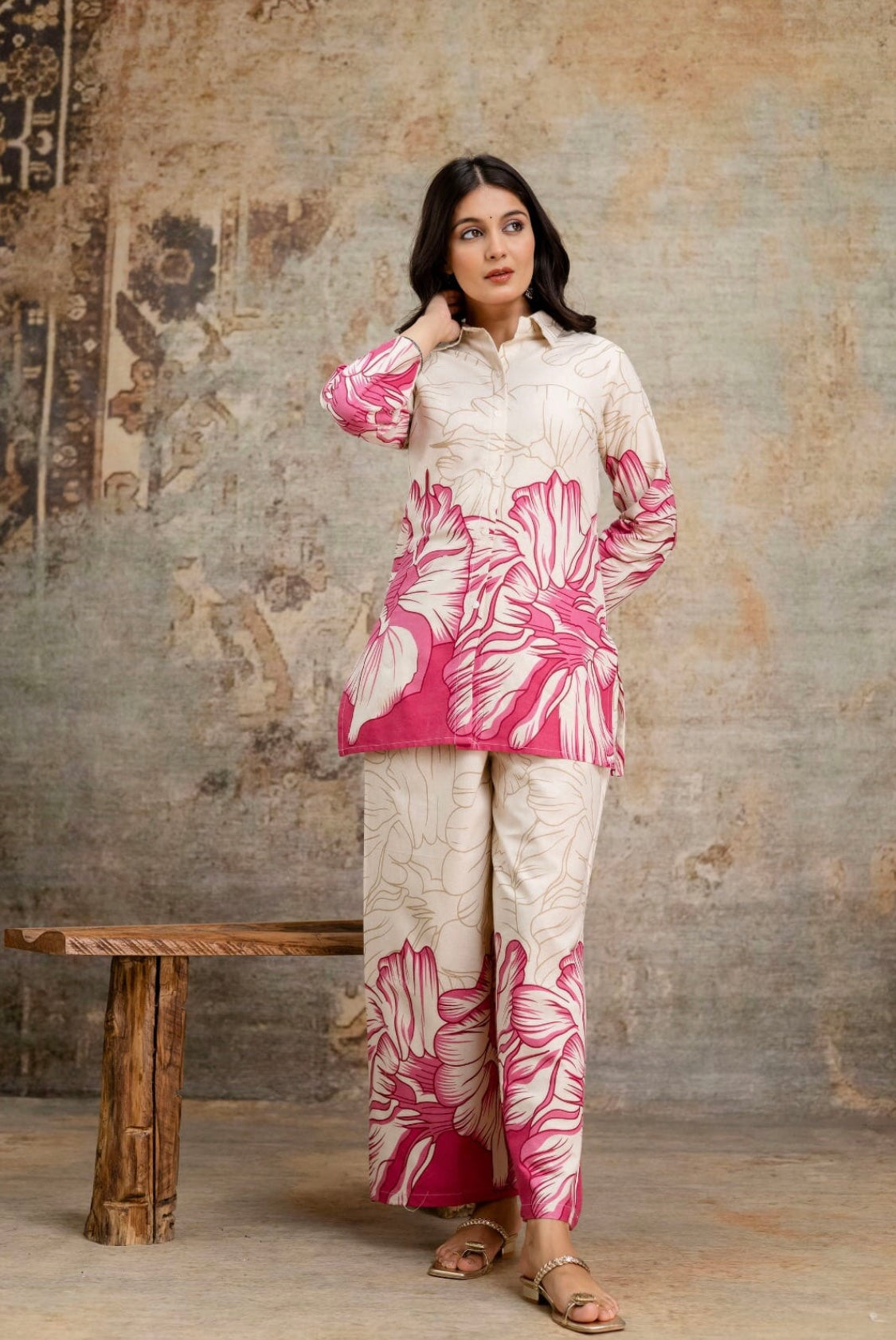 Premium Cotton Floral Printed Coord set