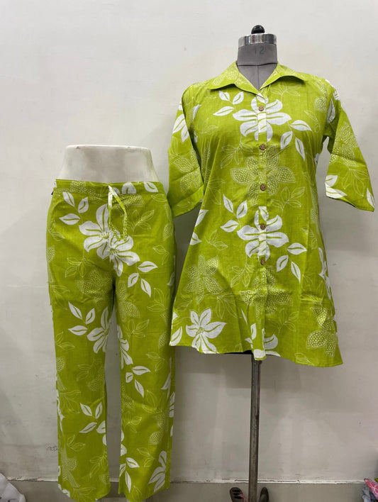 Cotton coord set