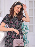 READYMADE GEORGETTE WESTERN MIDI DRESS LAUNCHED