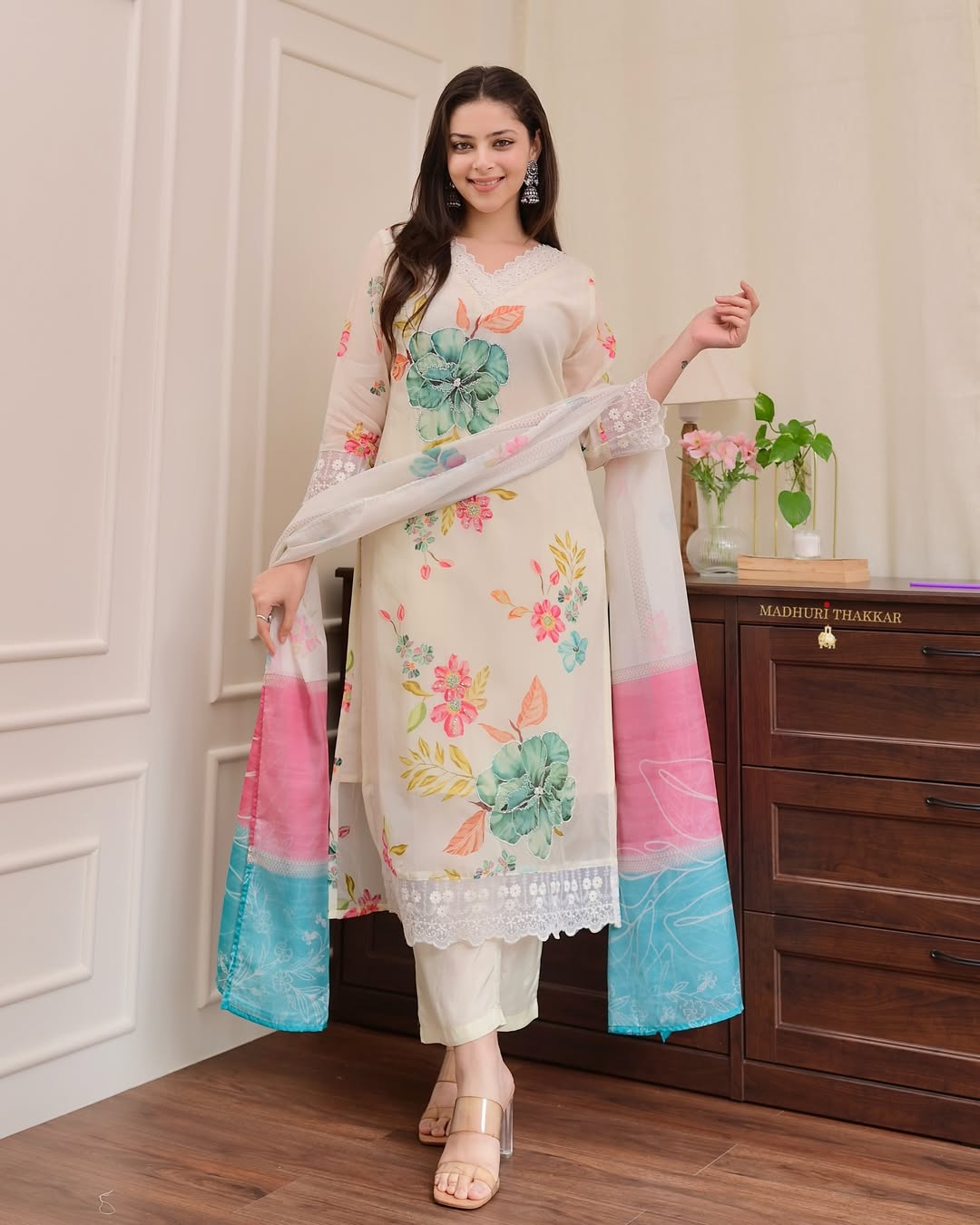 RESHMI ORGENZA SUIT SET