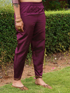 Women Jacquard Kurta Pant Dupatta Set