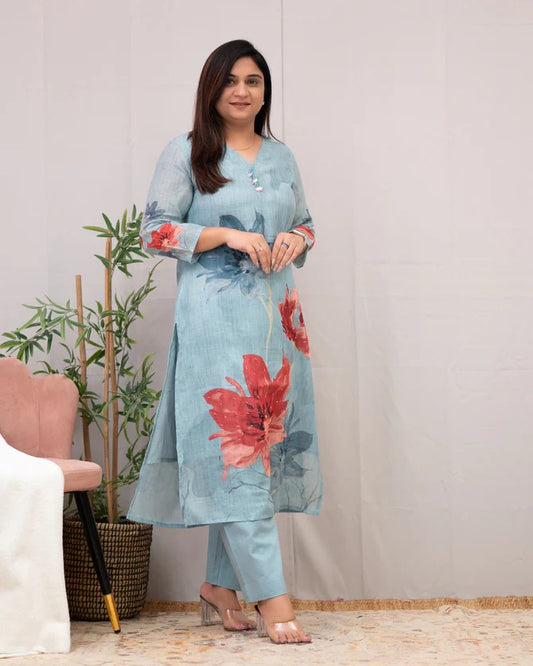 Chandery Cotton Co-ord Set