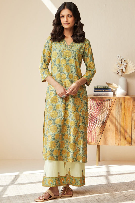 Cotton Co-ord Set/ 2 Piece Kurti