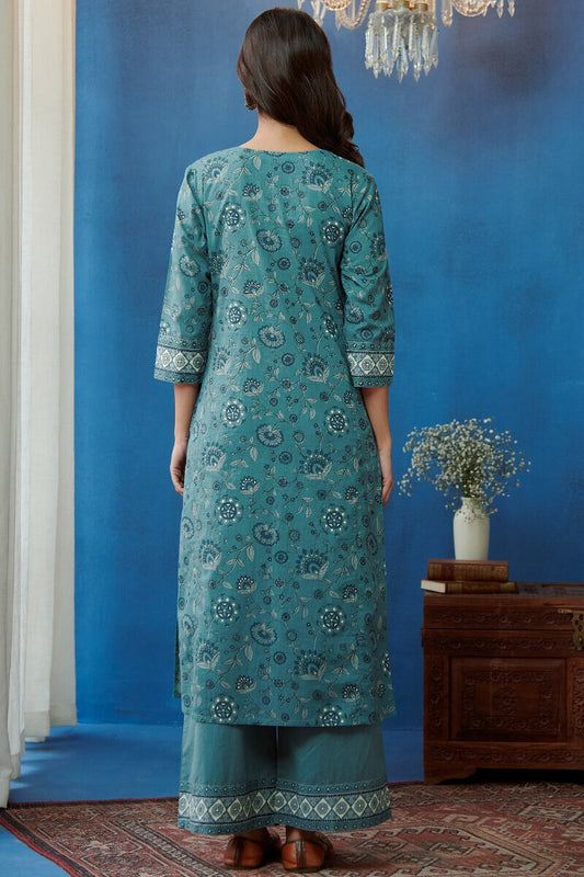 Cotton Co-ord Set/ 2 Piece Kurti