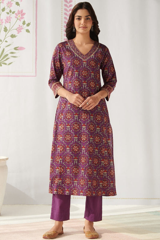Cotton Co-ord Set/ 2 Piece Kurti