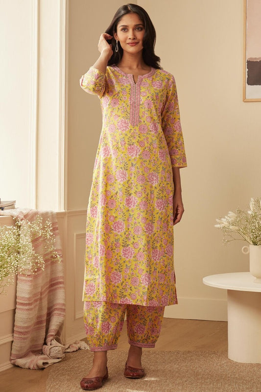 Cotton Co-ord Set/ 2 Piece Kurti