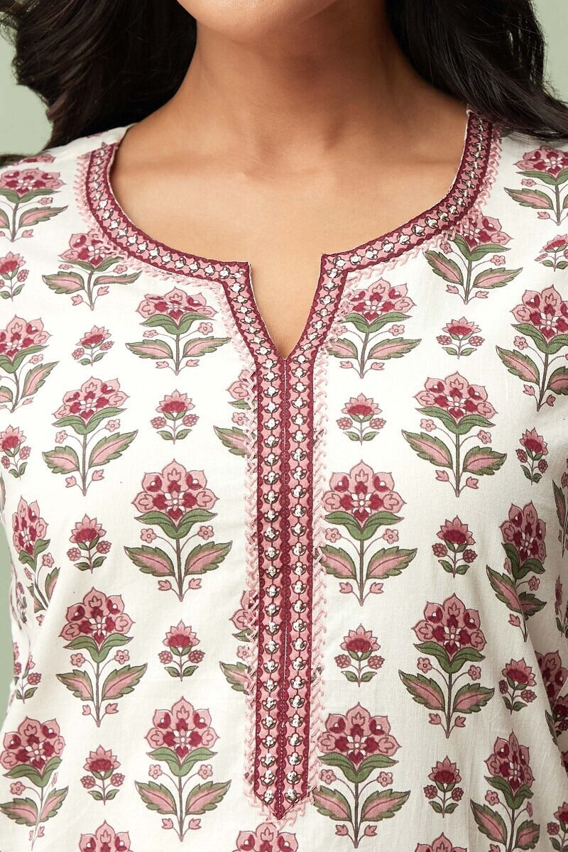 Cotton Co-ord Set/ 2 Piece Kurti