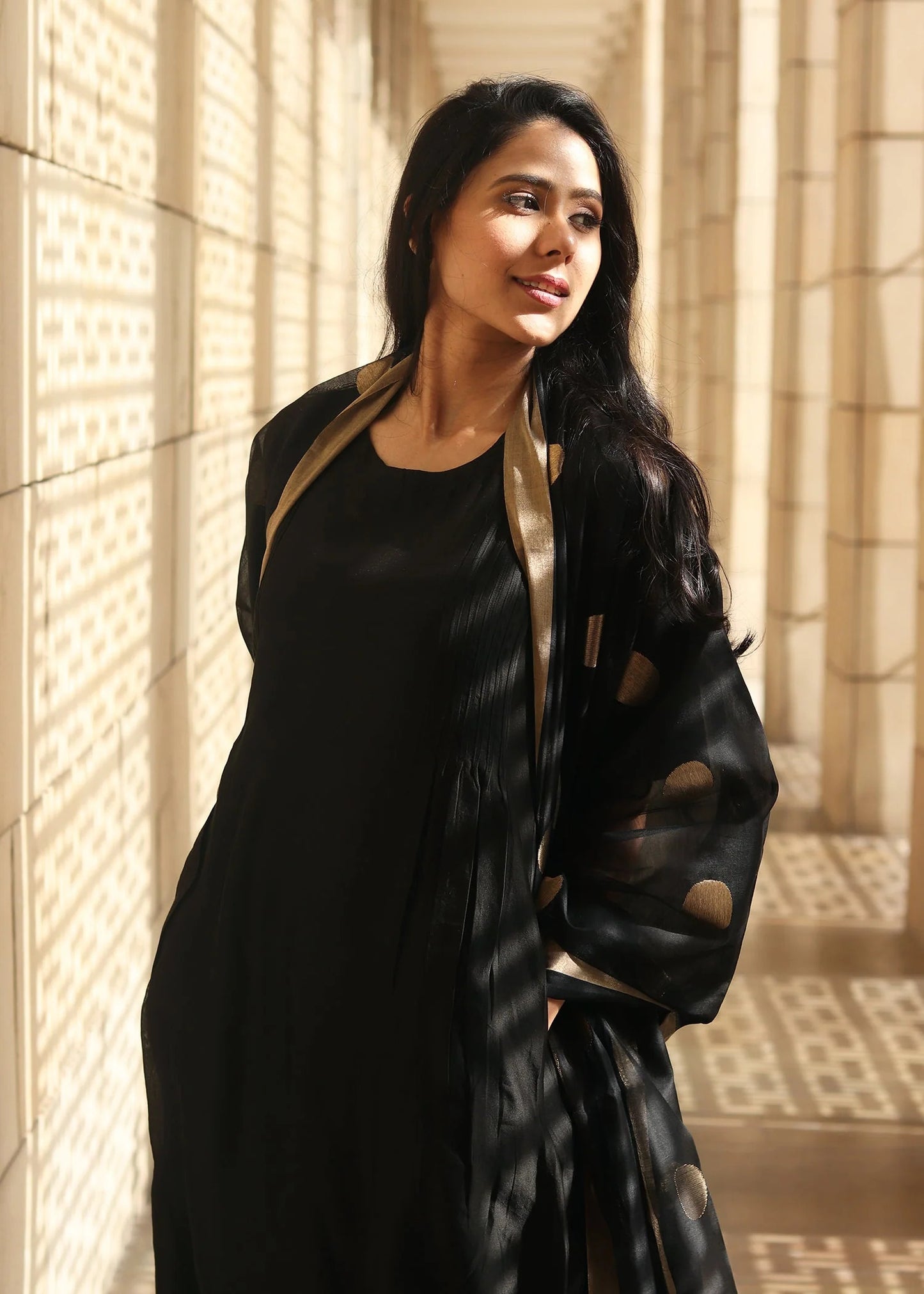 Women Silk  Kurta Pant Dupatta Set